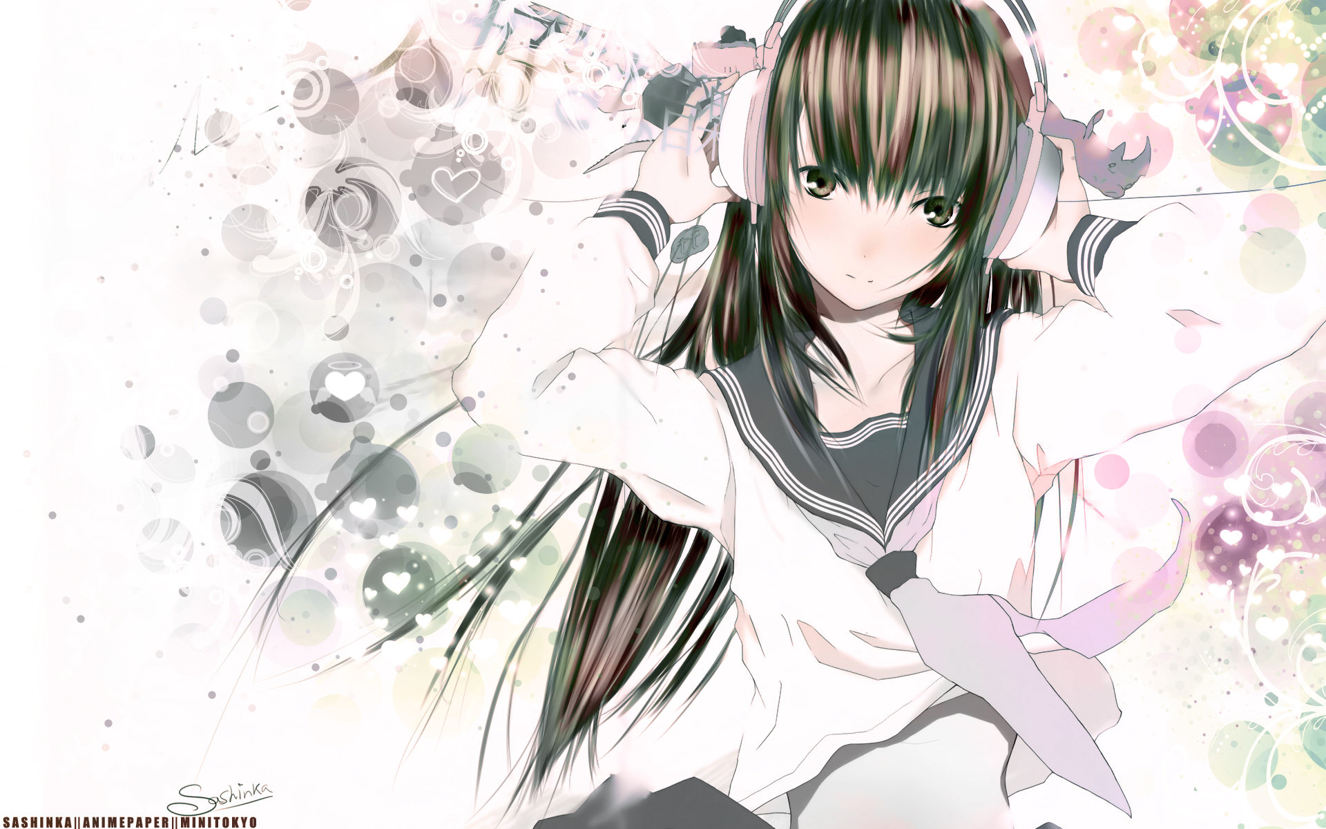 High resolution Headphones Anime hd 1920x1200 background ID:142282 for PC