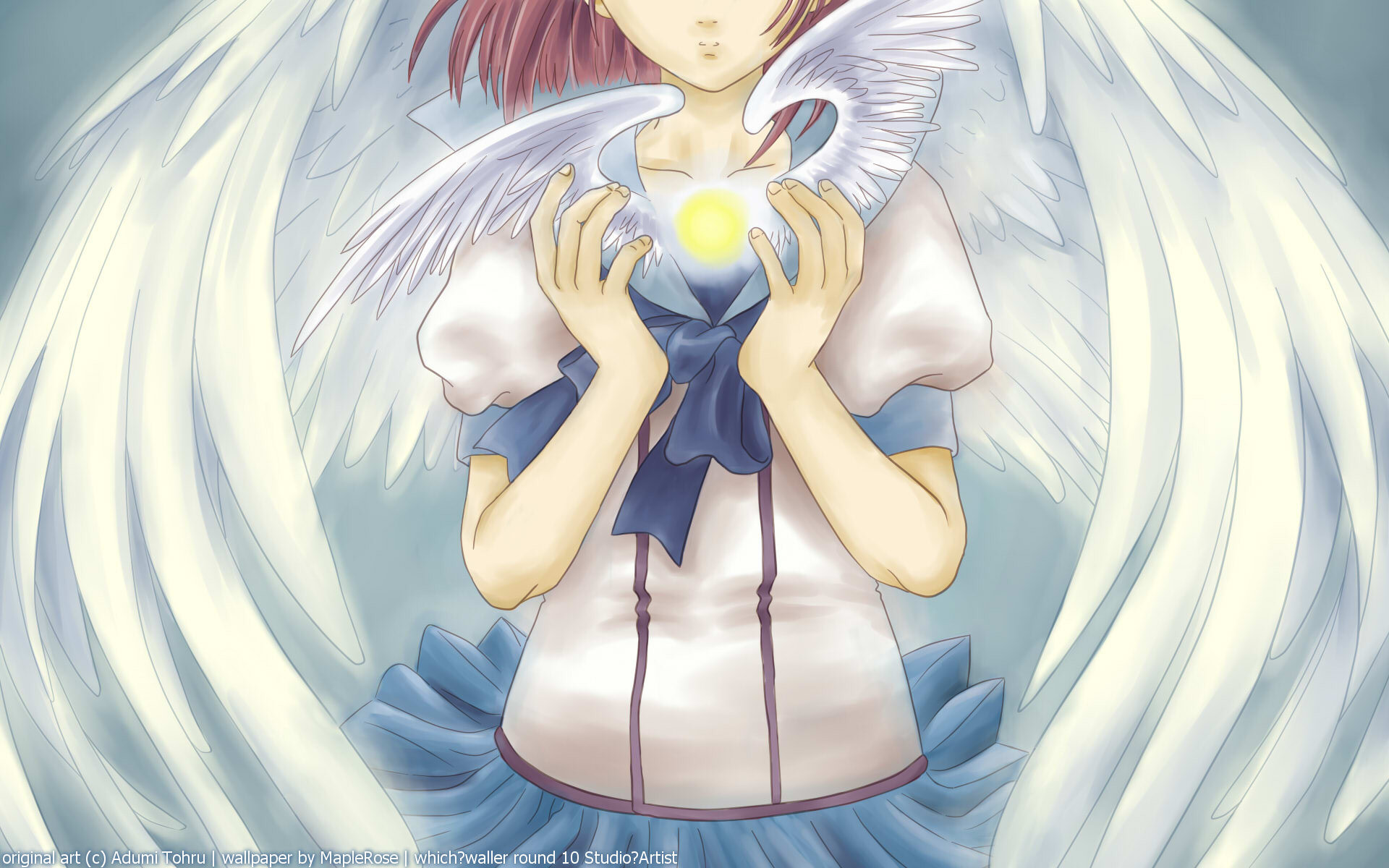 Free download Angel Anime wallpaper ID:61965 hd 1920x1200 for PC
