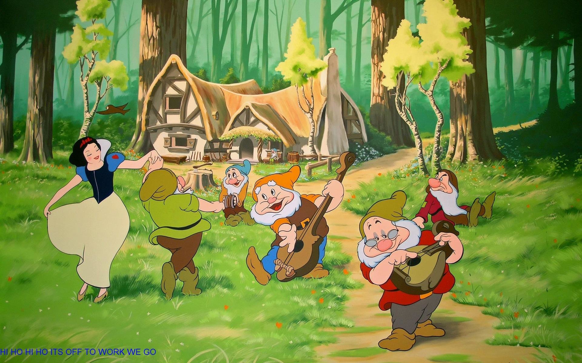 Download hd 1920x1200 Snow White And The Seven Dwarfs desktop wallpaper ID:276970 for free