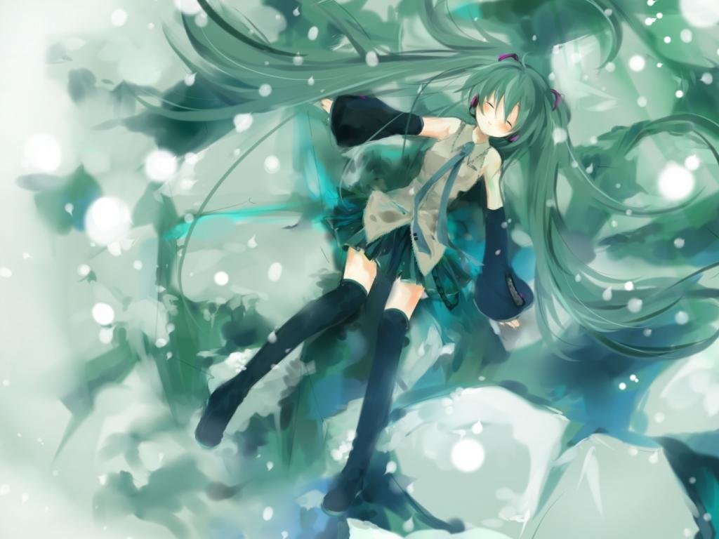 Awesome Hatsune Miku free background ID:2771 for hd 1024x768 PC