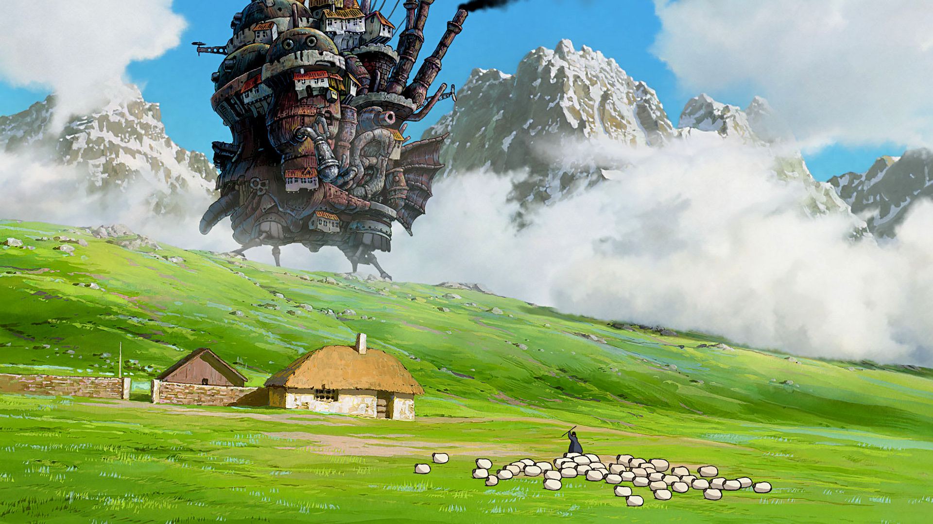 Free download Howl's Moving Castle wallpaper ID:347857 full hd 1080p for PC