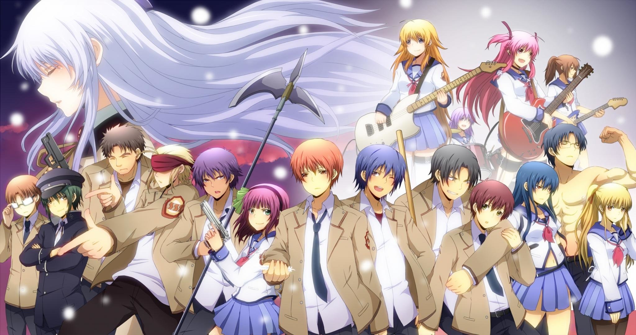 Awesome Angel Beats! free wallpaper ID:235138 for hd 2048x1080 PC