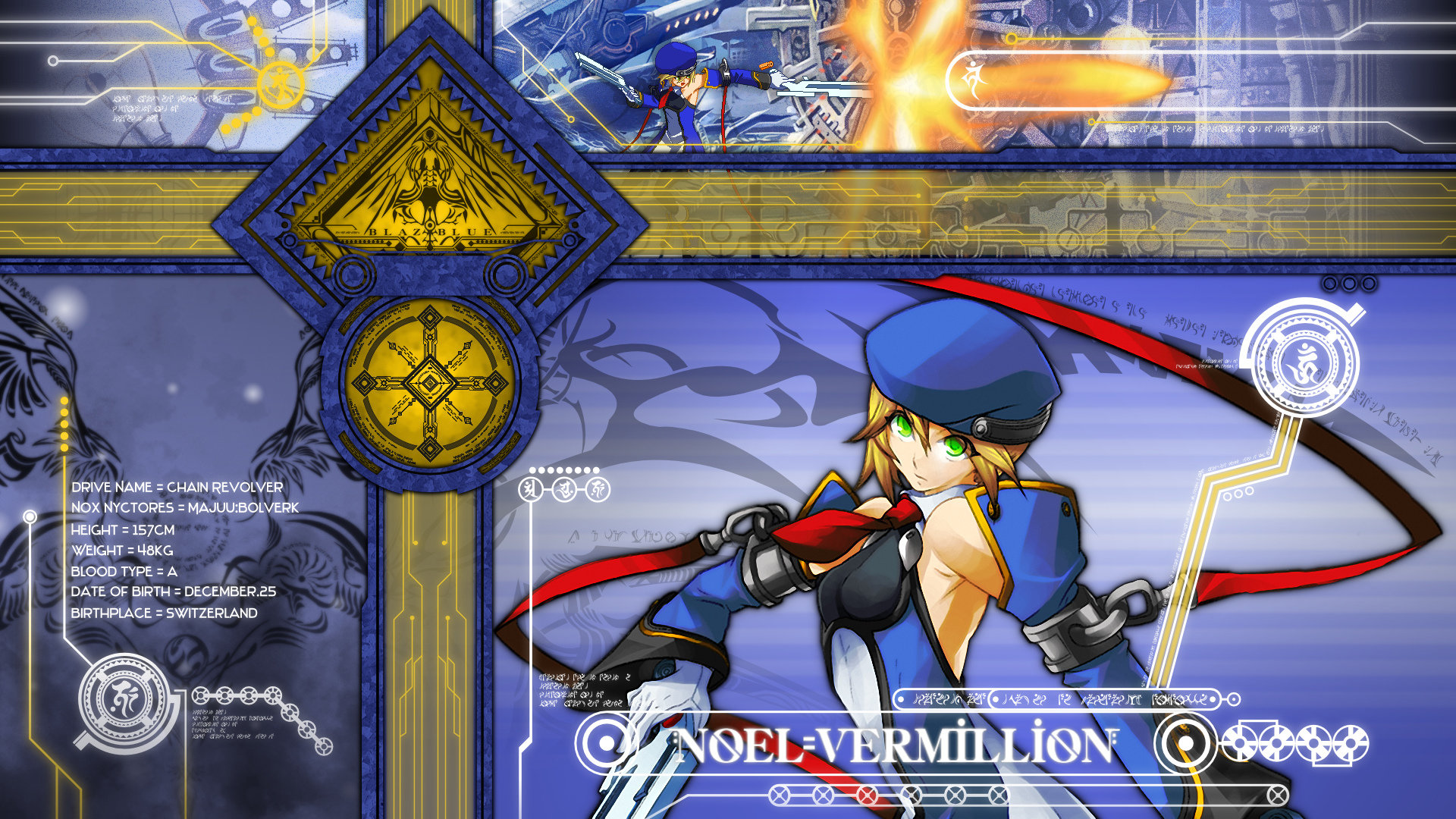 Free Blazblue high quality background ID:75217 for full hd 1920x1080 computer
