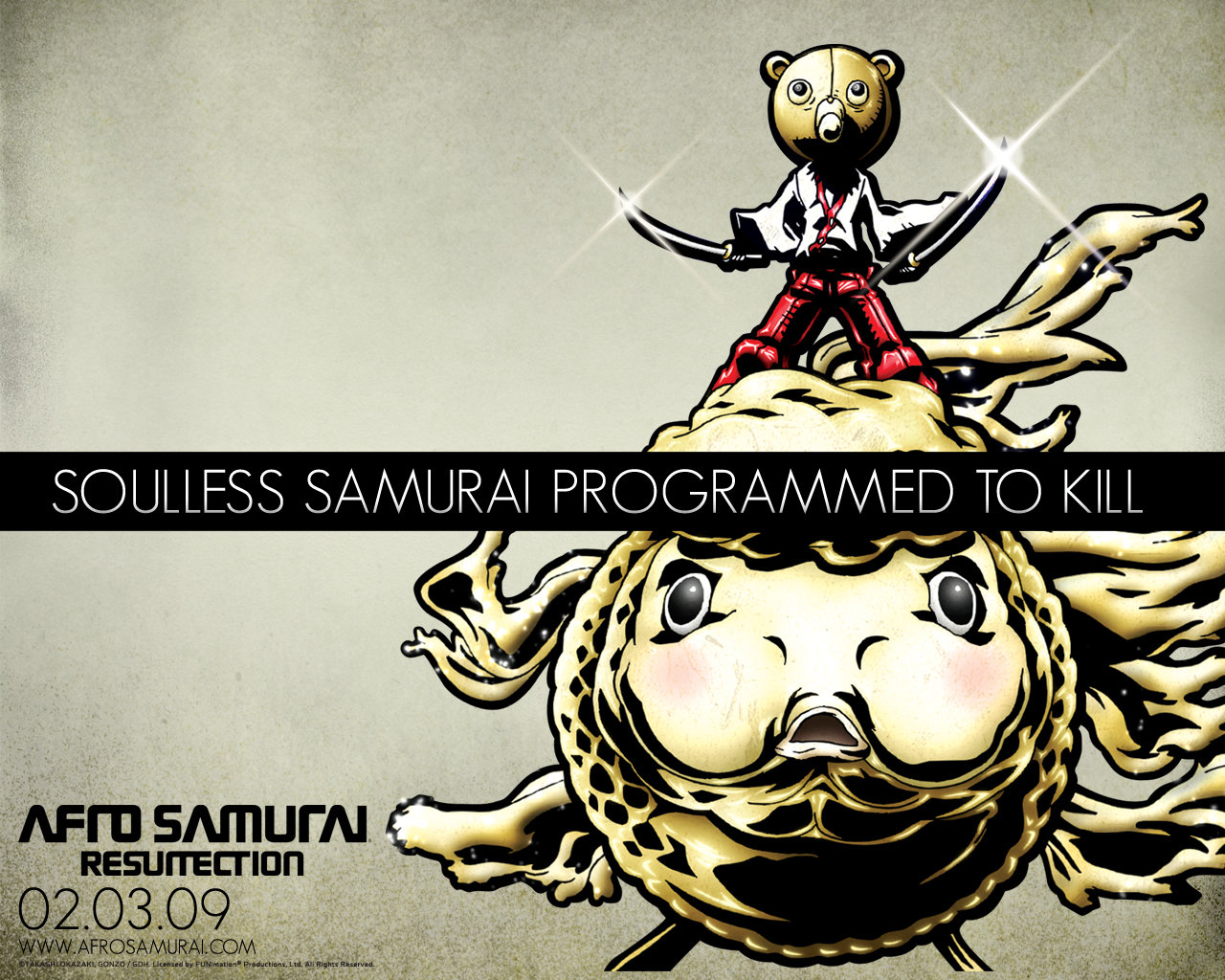 Free download Afro Samurai background ID:329130 hd 1280x1024 for desktop