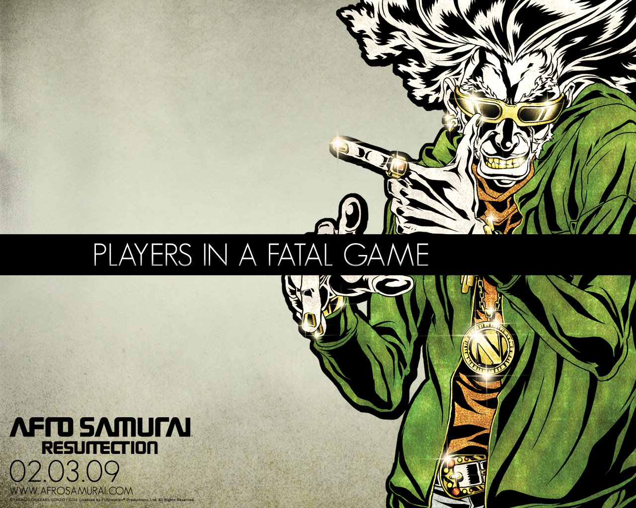 Awesome Afro Samurai free wallpaper ID:329145 for hd 1280x1024 computer