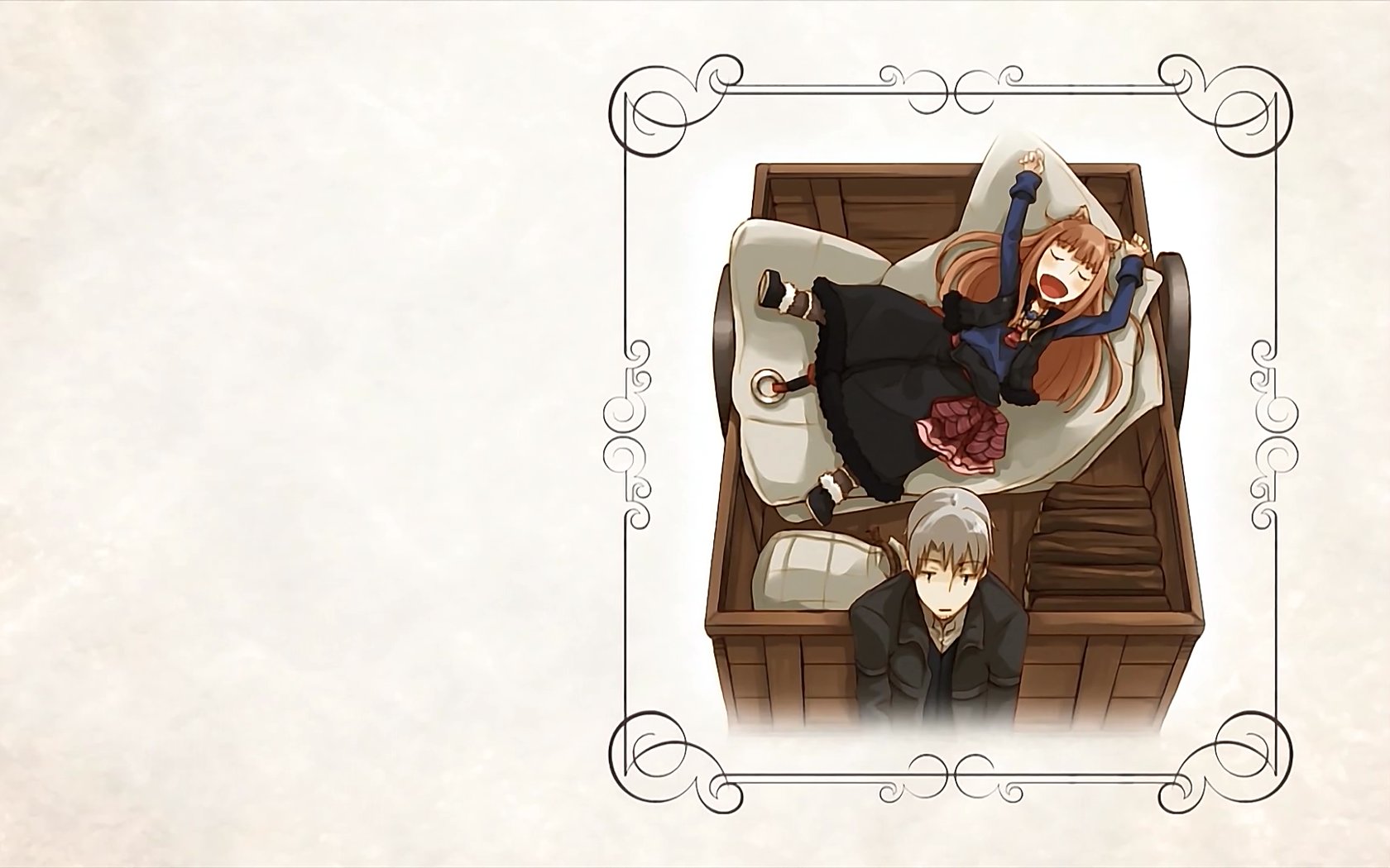 Free Spice And Wolf high quality background ID:399759 for hd 1680x1050 desktop
