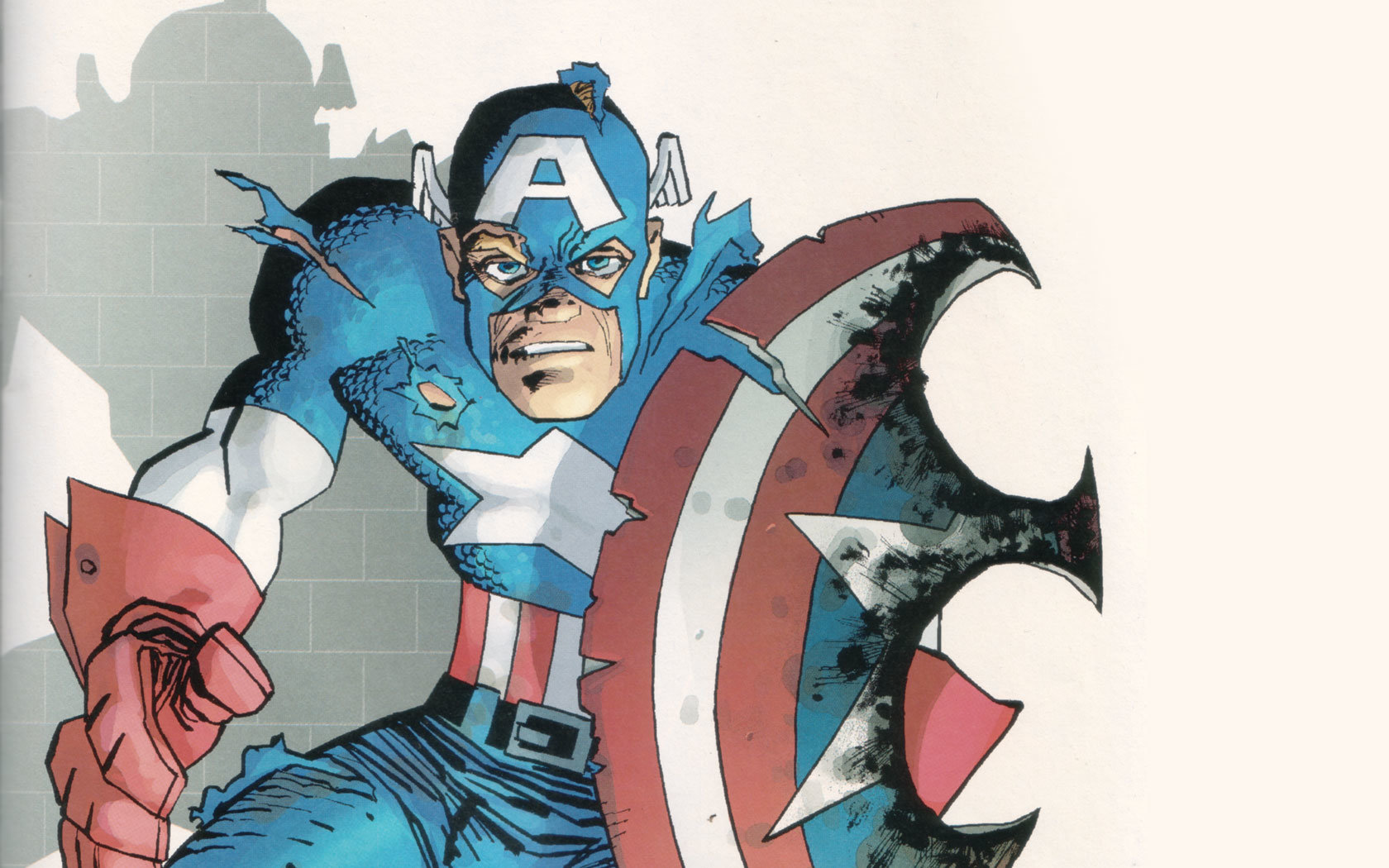 Download hd 1680x1050 Captain America (Marvel comics) computer background ID:292749 for free