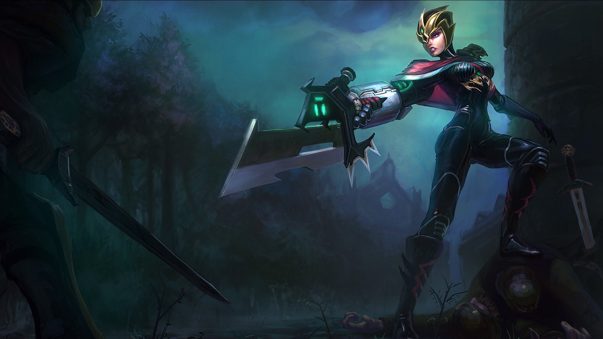 Awesome Riven (League Of Legends) free wallpaper ID:173885 for full hd PC