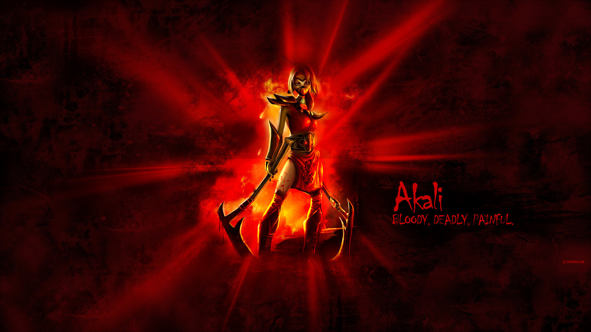 Awesome Akali (League Of Legends) free background ID:173879 for full hd 1920x1080 computer