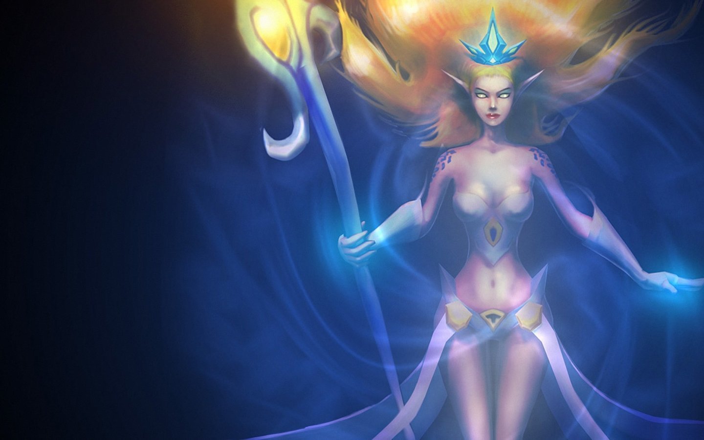Download hd 1440x900 Janna (League Of Legends) computer background ID:173844 for free