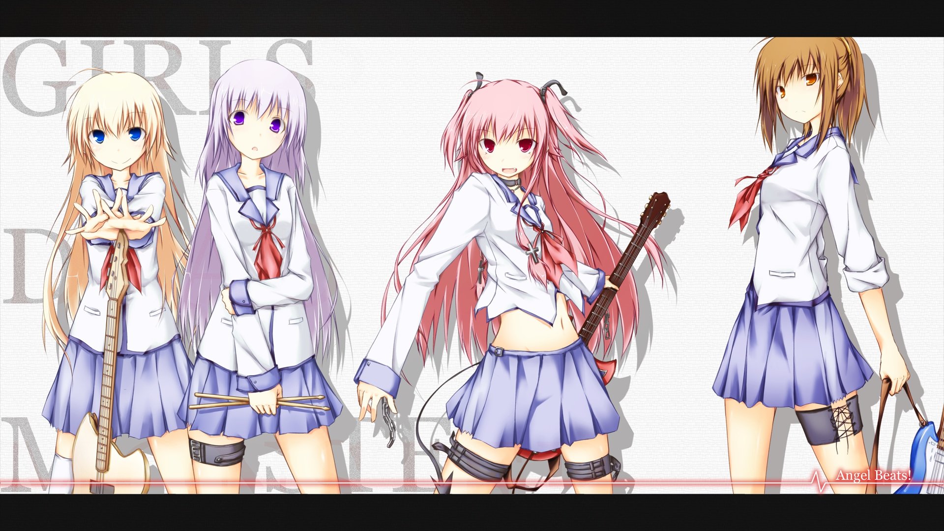 Download 1080p Angel Beats! PC wallpaper ID:235877 for free
