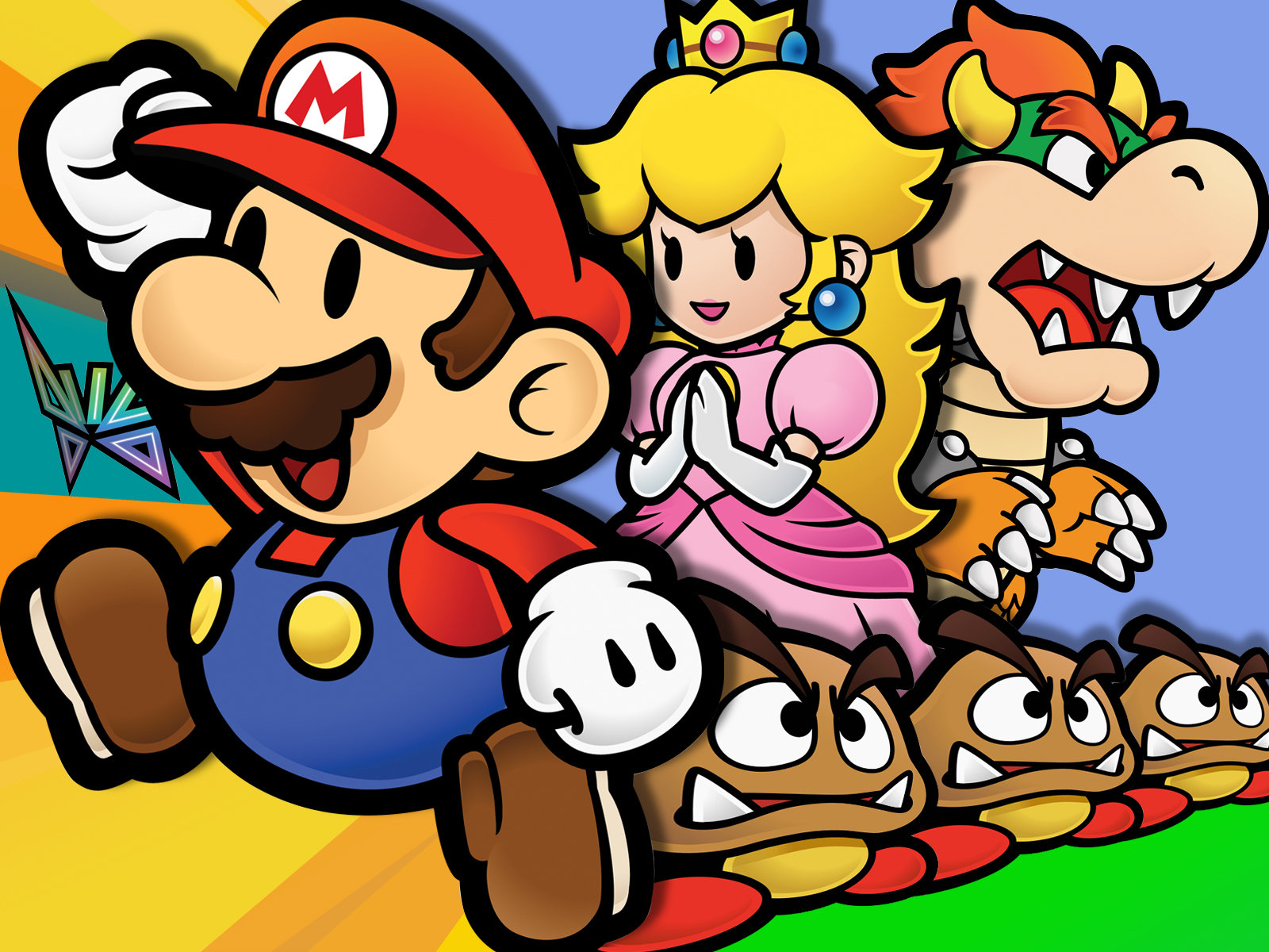 Best Paper Mario wallpaper ID:398760 for High Resolution hd 1600x1200 PC