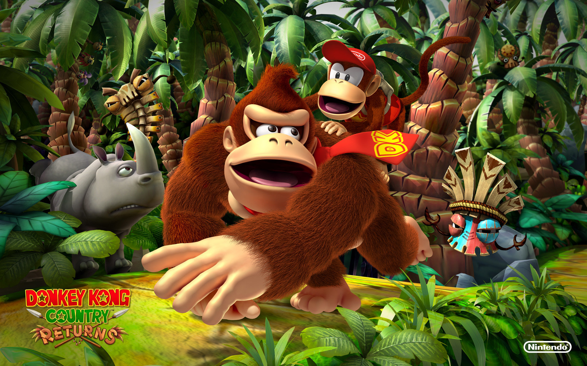 Best Donkey Kong Country Returns background ID:62494 for High Resolution hd 1920x1200 computer