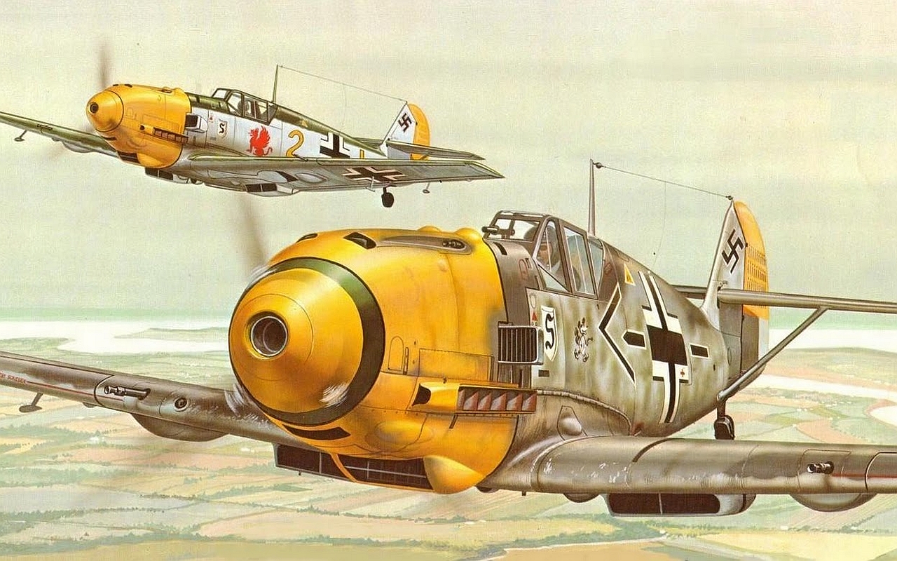 Free download Messerschmitt Bf 109 background ID:157073 hd 1280x800 for computer
