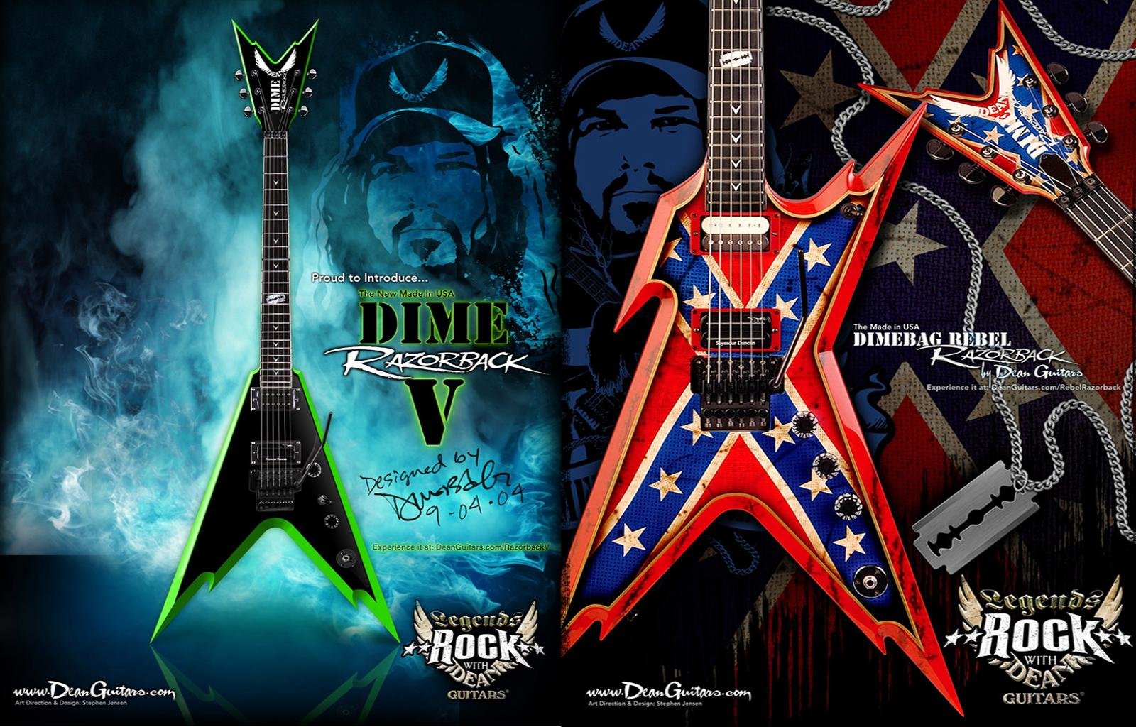 Awesome Dimebag Darrell free wallpaper ID:184697 for hd 1600x1024 PC