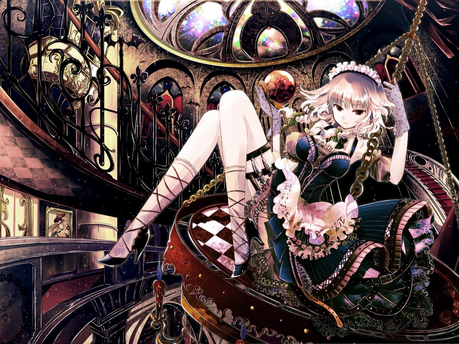 Download hd 1600x1200 Touhou PC background ID:219763 for free