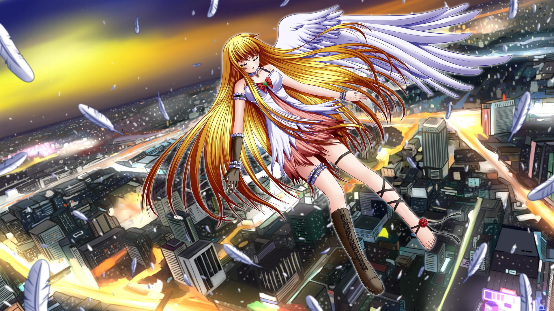 Best Angel Anime wallpaper ID:61934 for High Resolution full hd 1080p computer