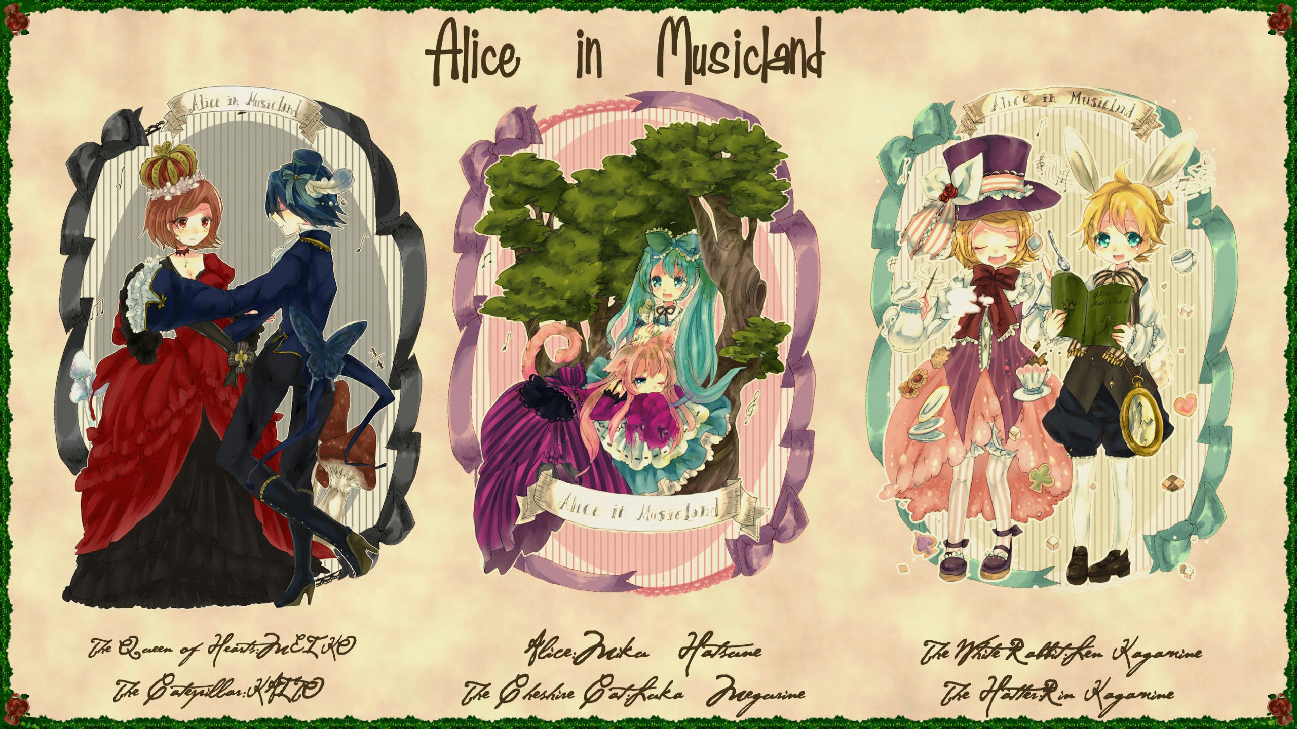 Best Alice In Wonderland Anime wallpaper ID:473391 for High Resolution hd 2560x1440 desktop
