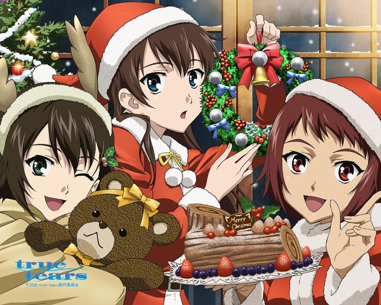 Free Christmas Anime high quality wallpaper ID:24892 for hd 1280x1024 PC