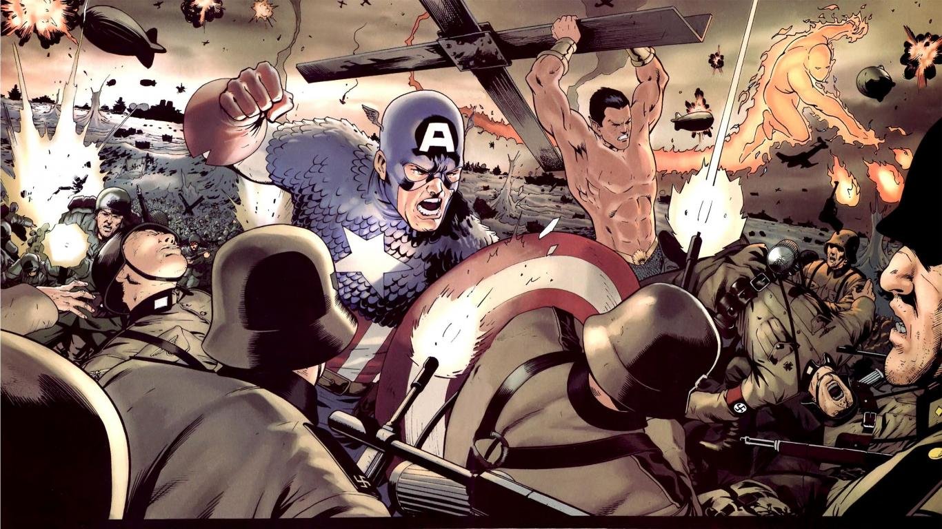 Free download Captain America (Marvel comics) background ID:292961 1366x768 laptop for computer