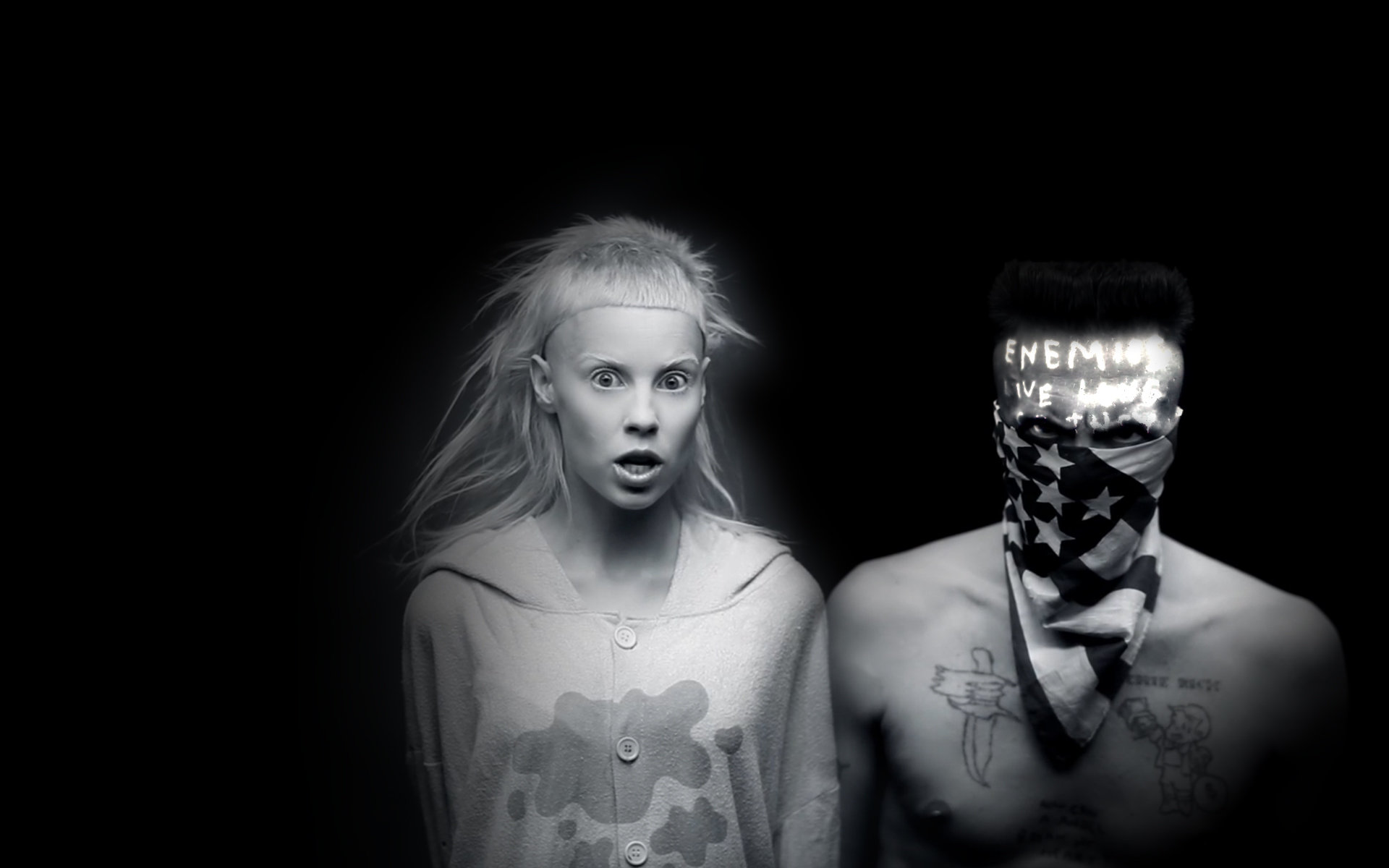 Download hd 1920x1200 Die Antwoord PC wallpaper ID:174656 for free