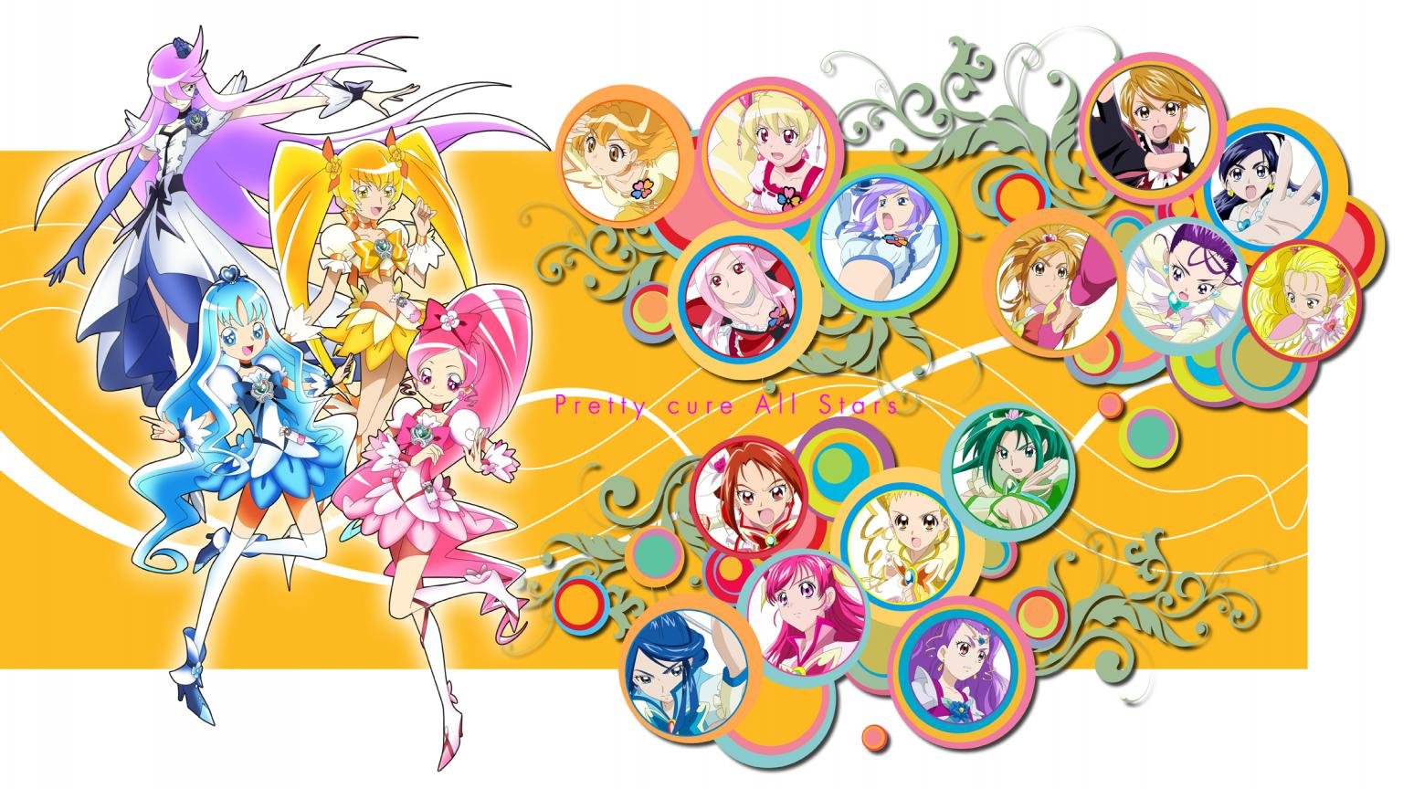 Awesome Pretty Cure! free wallpaper ID:104226 for hd 1536x864 desktop