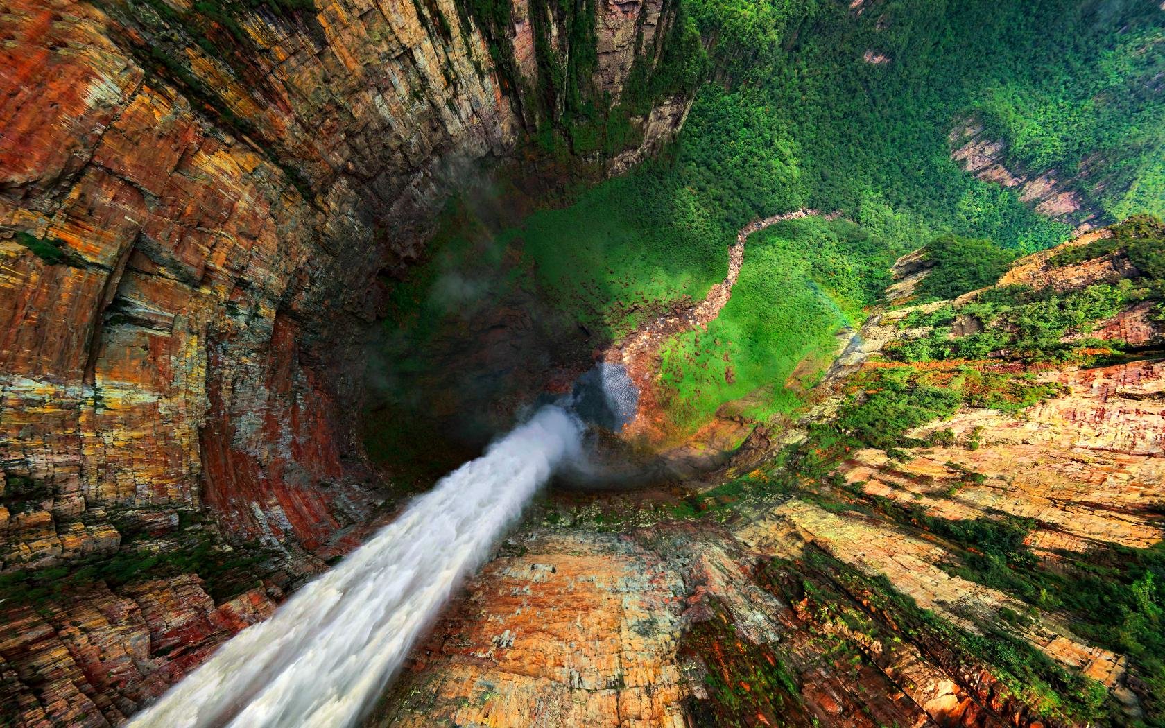 Best Angel Falls background ID:89501 for High Resolution hd 1680x1050 PC