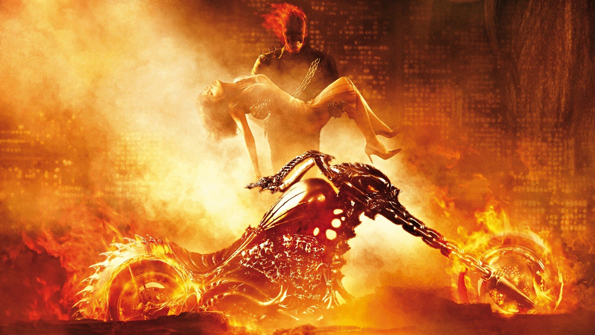 Download full hd 1080p Ghost Rider Movie PC wallpaper ID:198550 for free