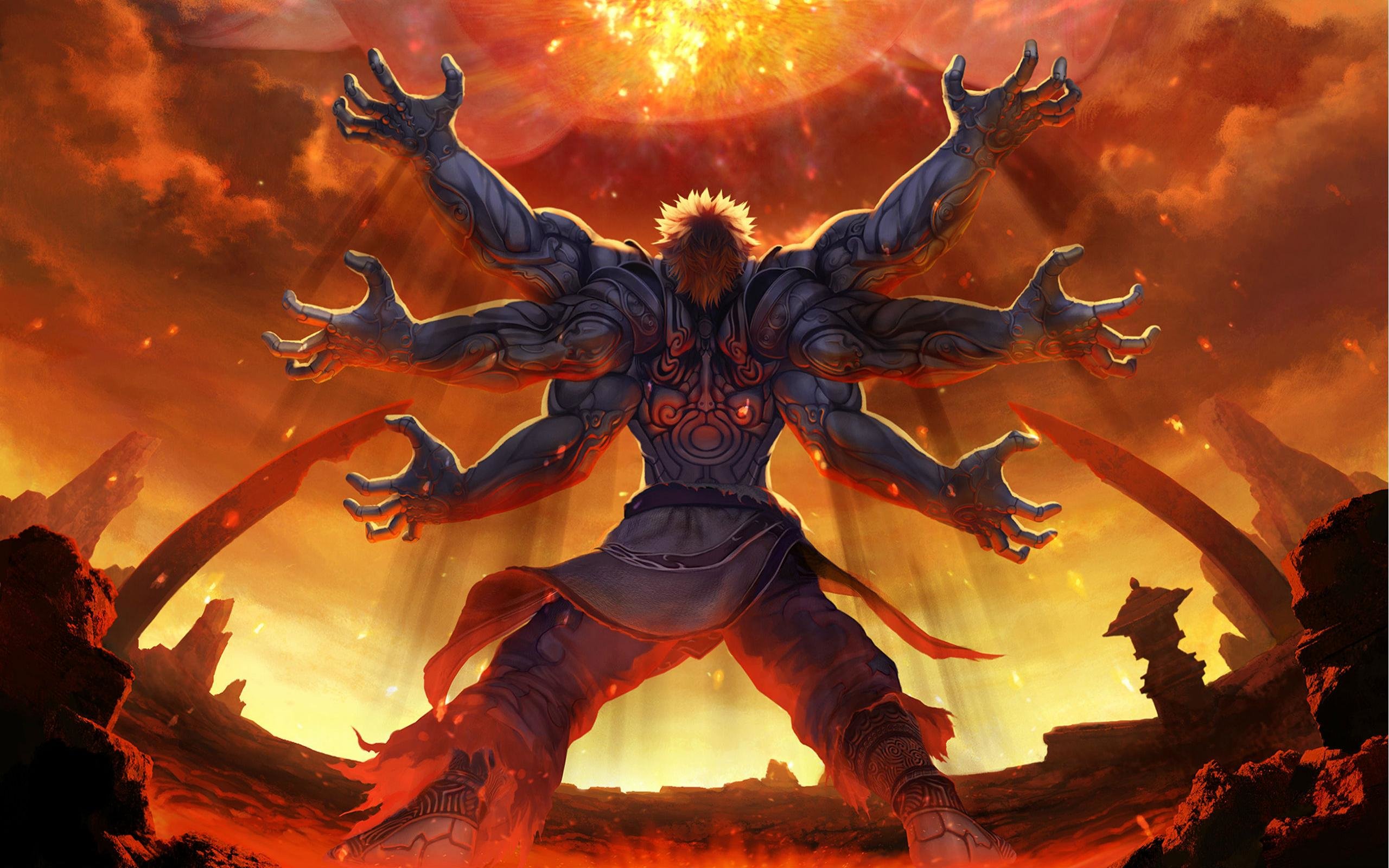 Download hd 2560x1600 Asura's Wrath desktop background ID:6939 for free