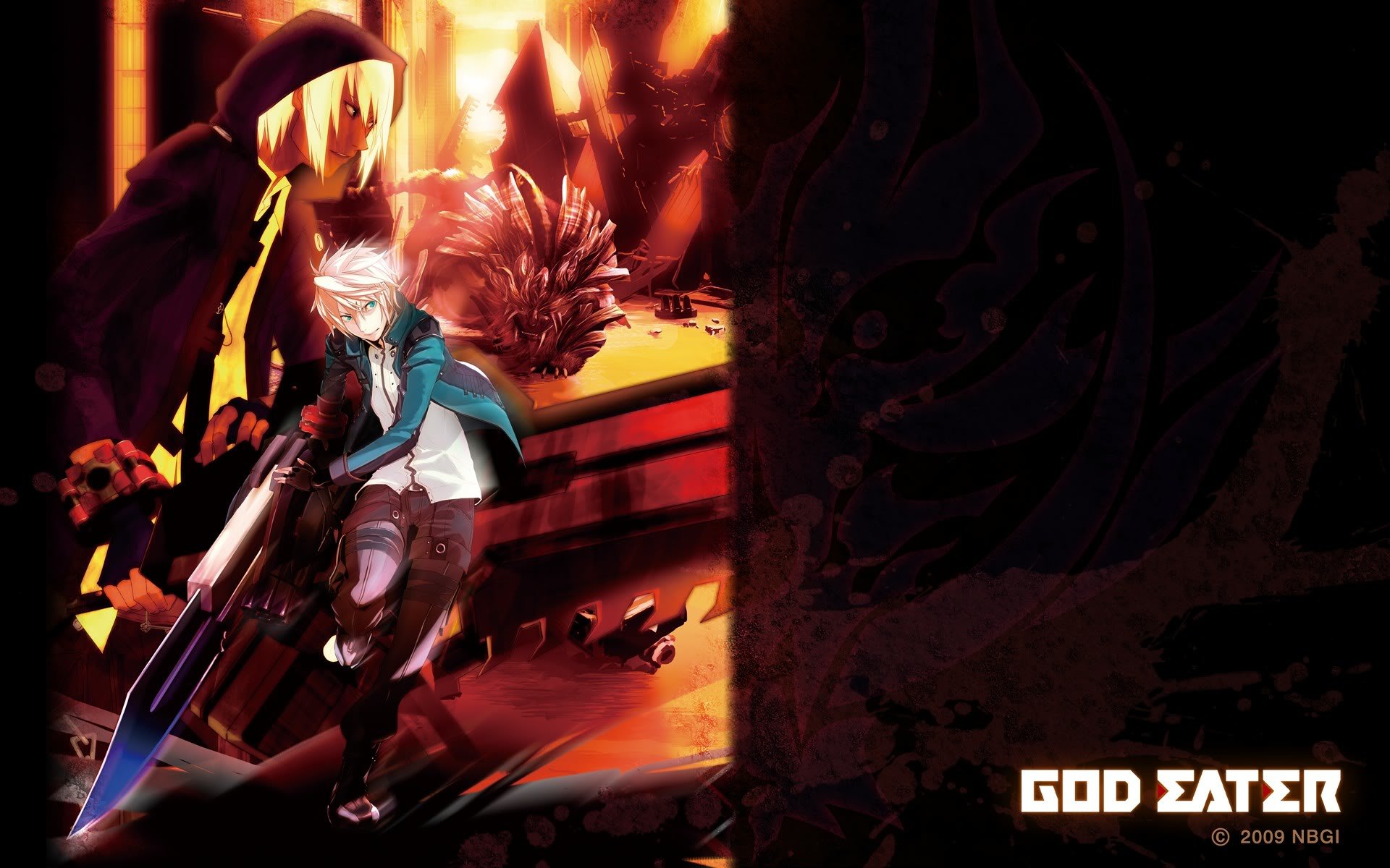 Download hd 1920x1200 God Eater PC background ID:409589 for free
