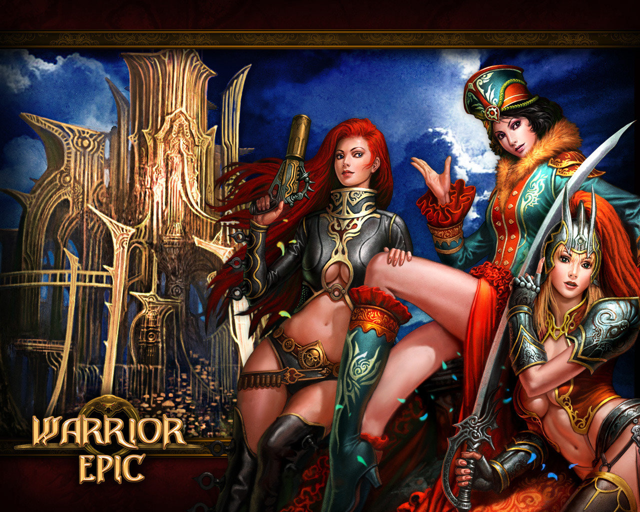 Free download Warrior Epic background ID:25078 hd 1280x1024 for desktop