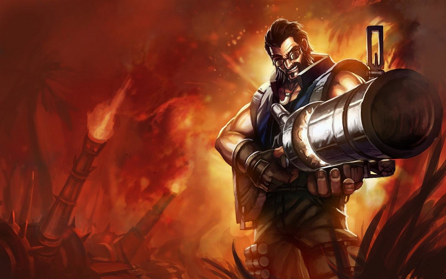 Awesome Graves (League Of Legends) free wallpaper ID:173383 for hd 1440x900 desktop