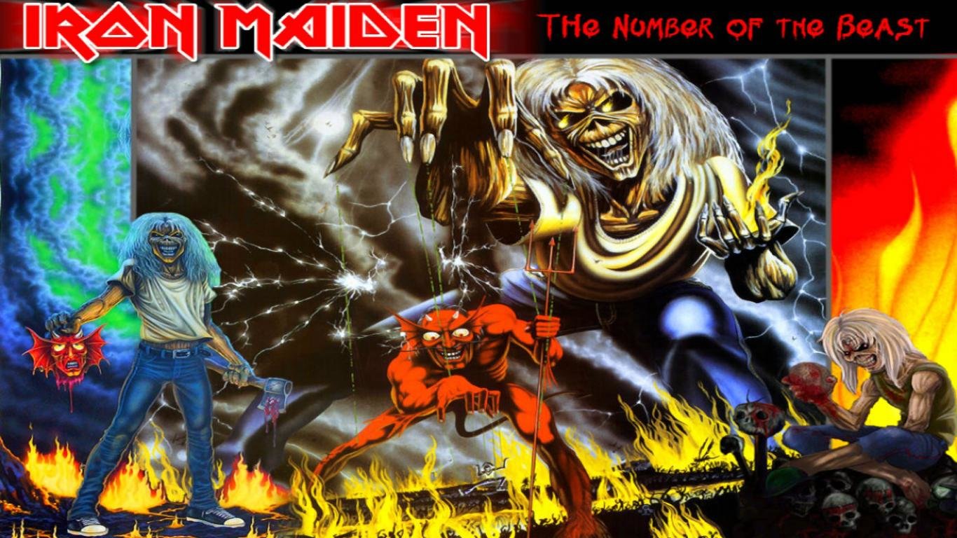 Awesome Iron Maiden free wallpaper ID:72648 for hd 1366x768 PC