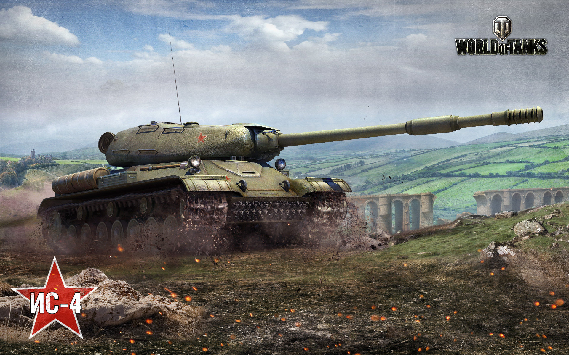 Download hd 1920x1200 World Of Tanks (WOT) computer wallpaper ID:45307 for free