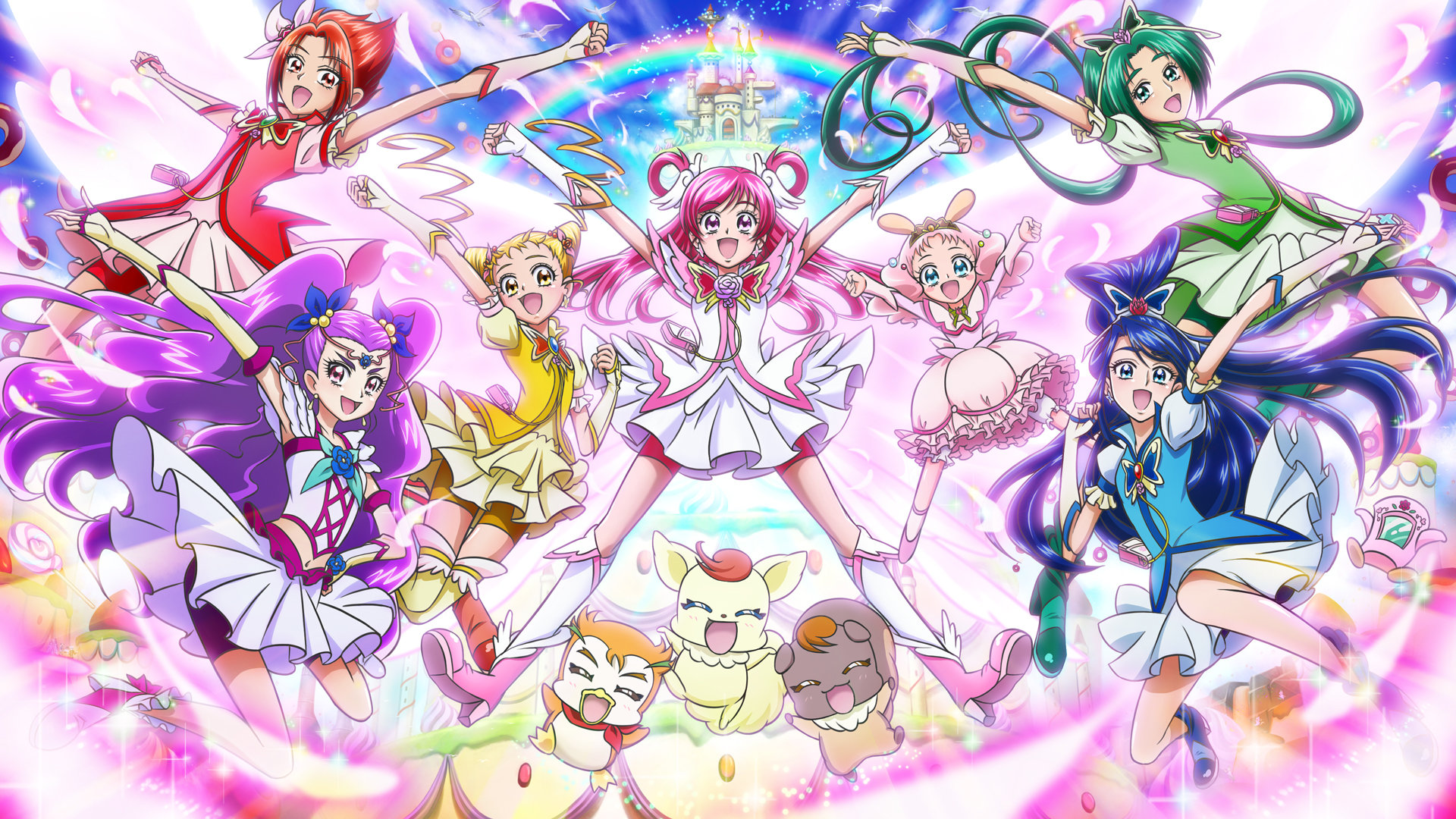 Awesome Pretty Cure! free wallpaper ID:104206 for full hd 1080p desktop