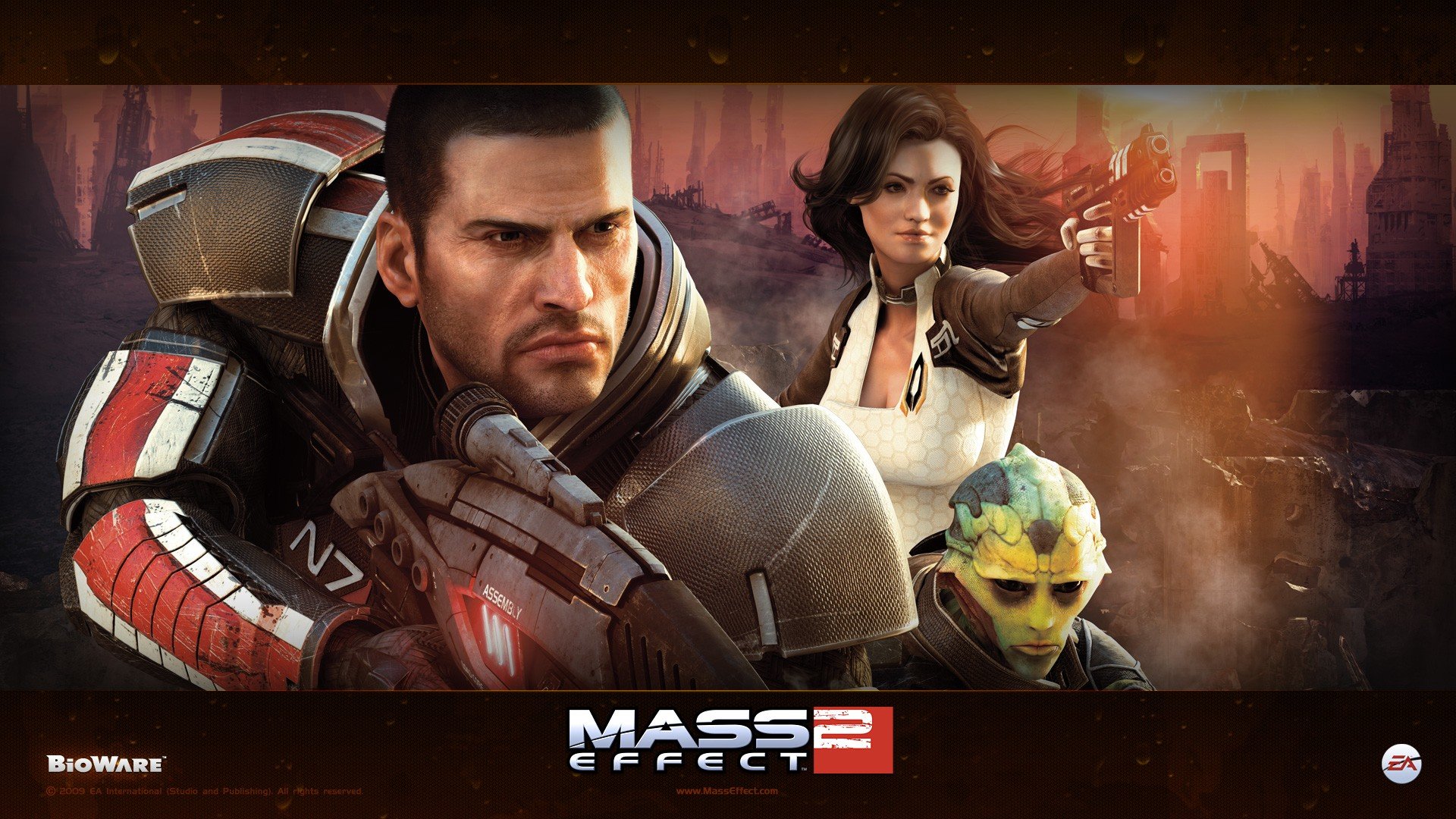 Free download Mass Effect 2 background ID:399172 full hd 1920x1080 for PC