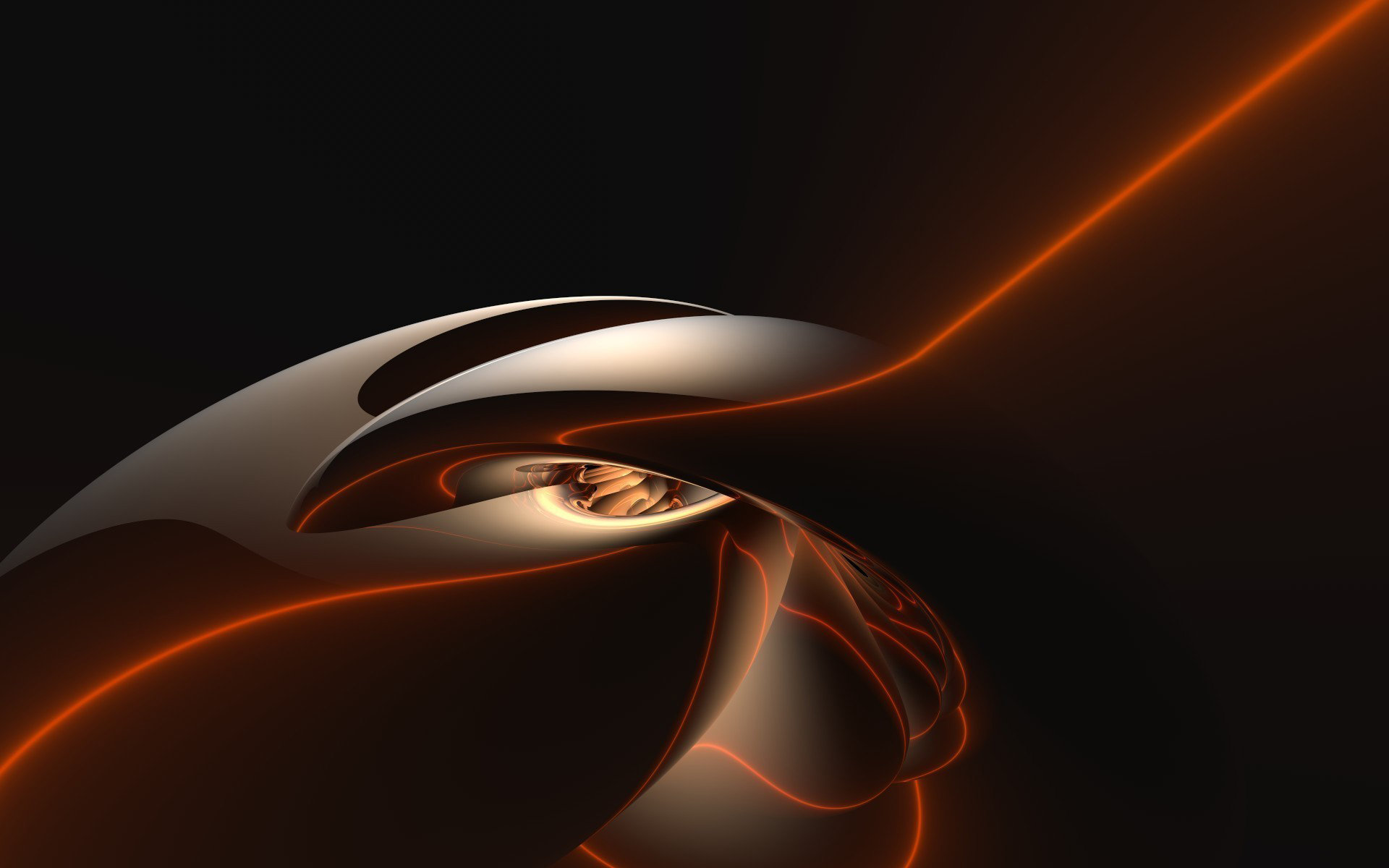 Free Orange Abstract high quality wallpaper ID:141042 for hd 1920x1200 PC