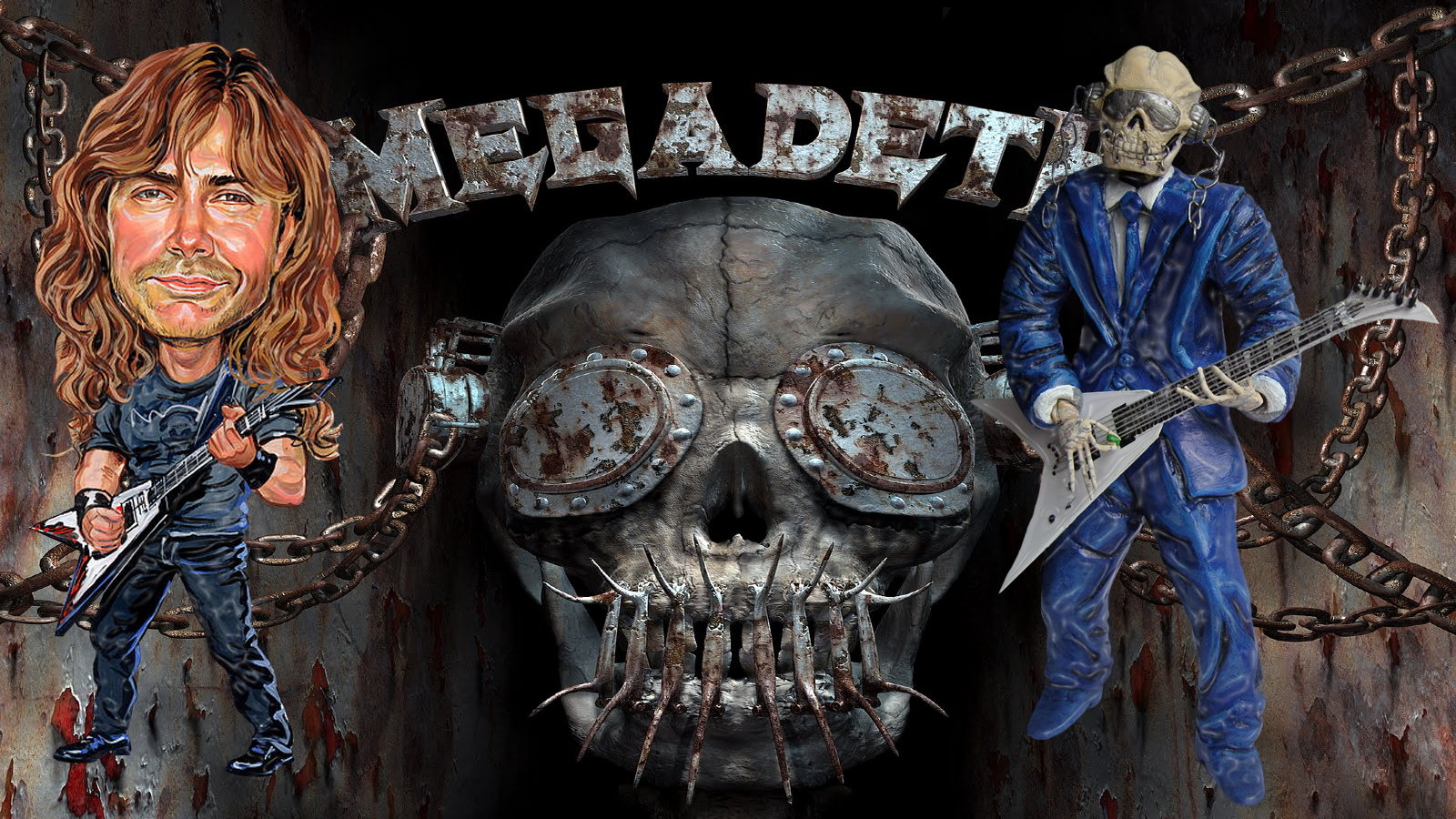 High resolution Megadeth hd 1600x900 wallpaper ID:123359 for computer