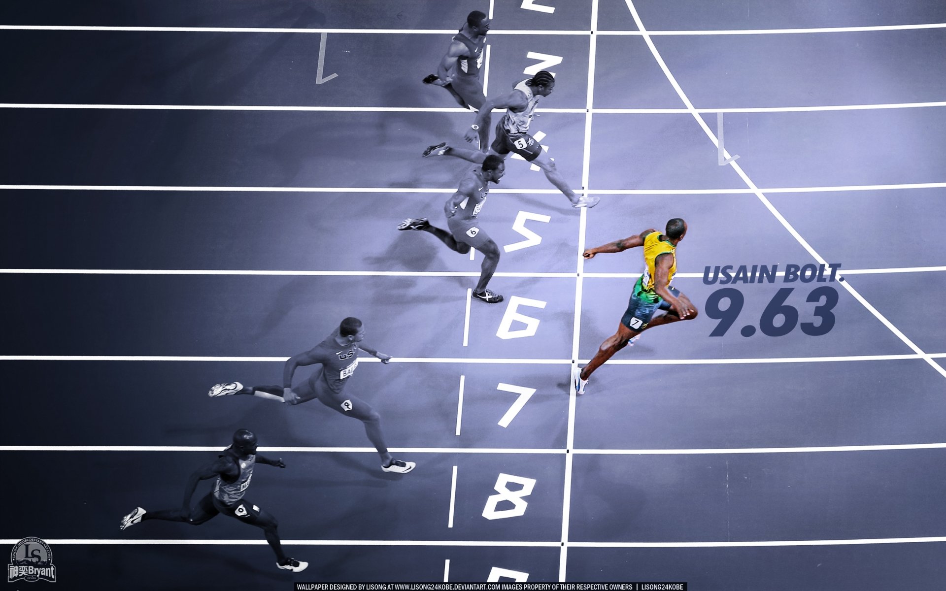 Free download Usain Bolt wallpaper ID:322656 hd 1920x1200 for computer