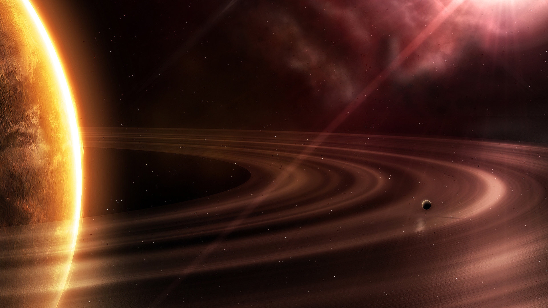 High resolution Planetary Ring 1080p wallpaper ID:256497 for PC