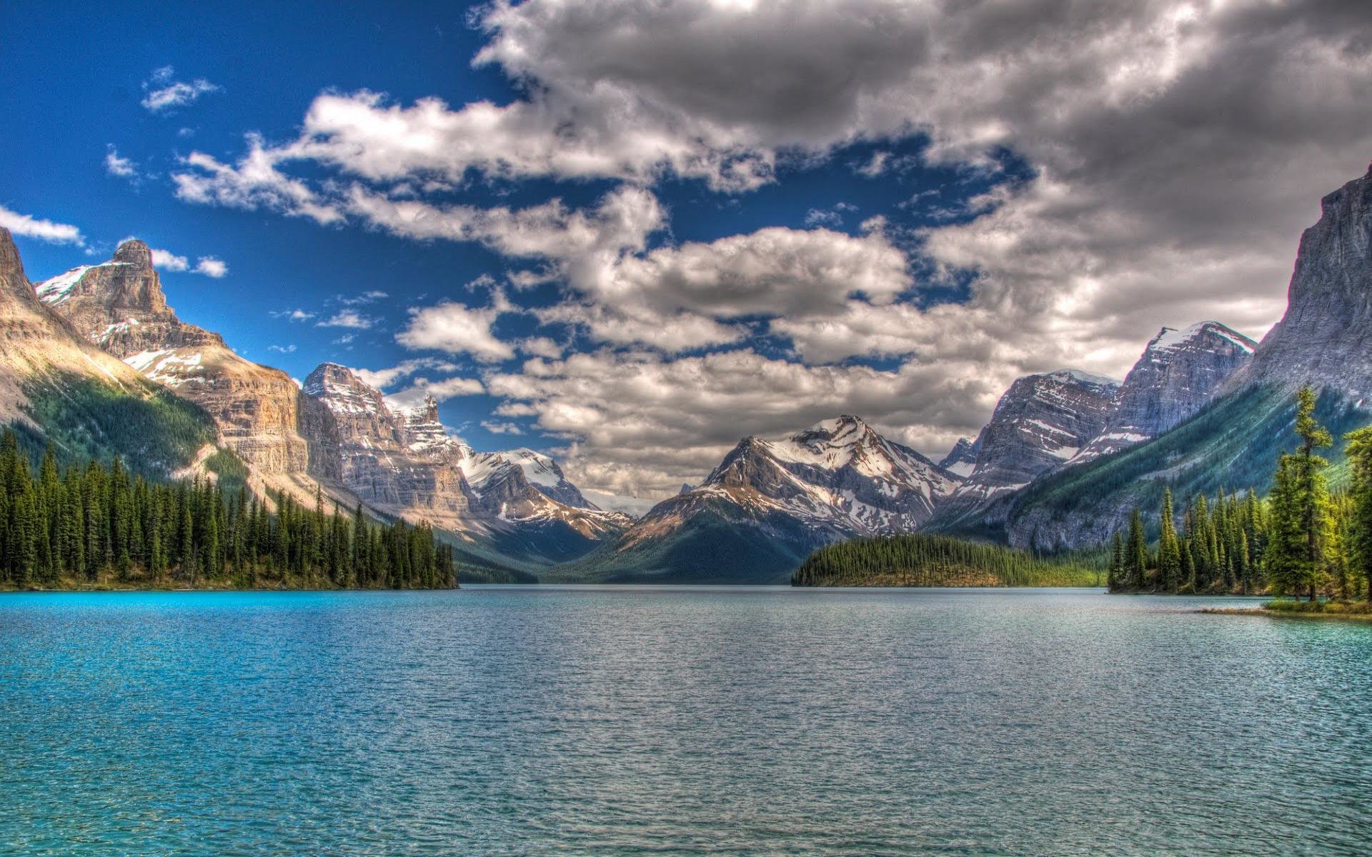 Download hd 1920x1200 Canadian Rockies PC background ID:175450 for free