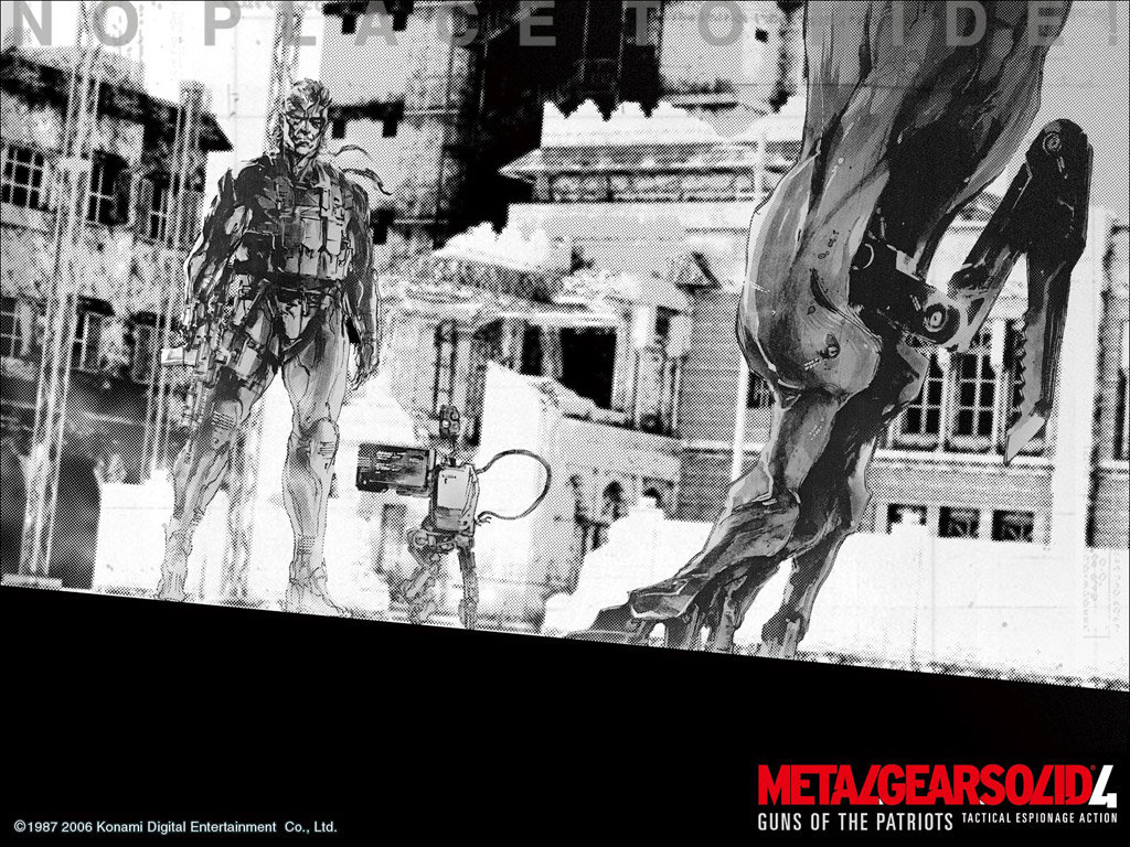 Free download Metal Gear Solid 4: Guns Of The Patriots (MGS 4) background ID:419895 hd 1024x768 for computer
