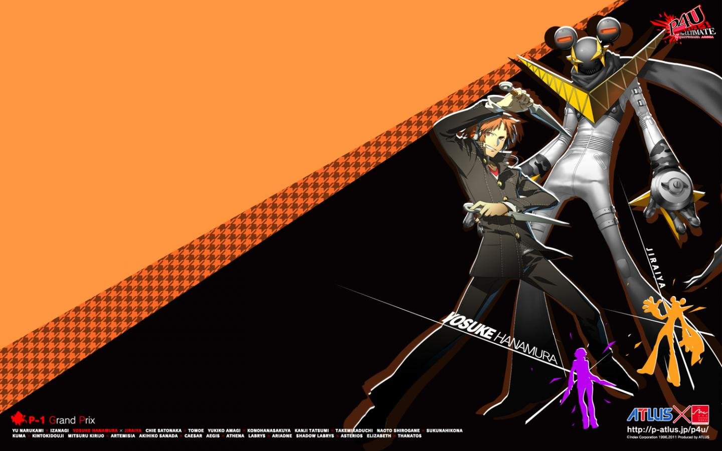 Download hd 1440x900 Persona 4 PC background ID:114212 for free