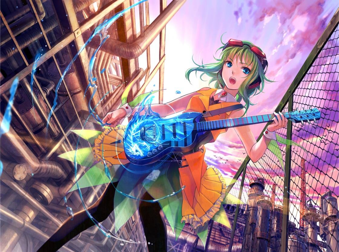 Awesome GUMI (Vocaloid) free background ID:315 for hd 1120x832 desktop