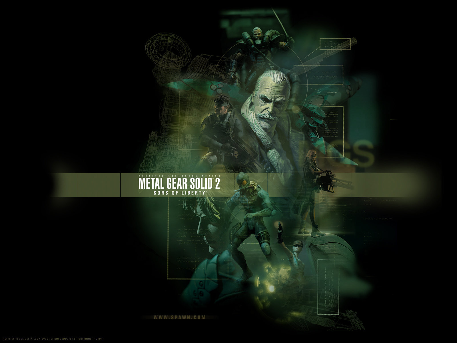 Best Metal Gear Solid 2: Sons Of Liberty (MGS 2) background ID:410723 for High Resolution hd 1600x1200 computer