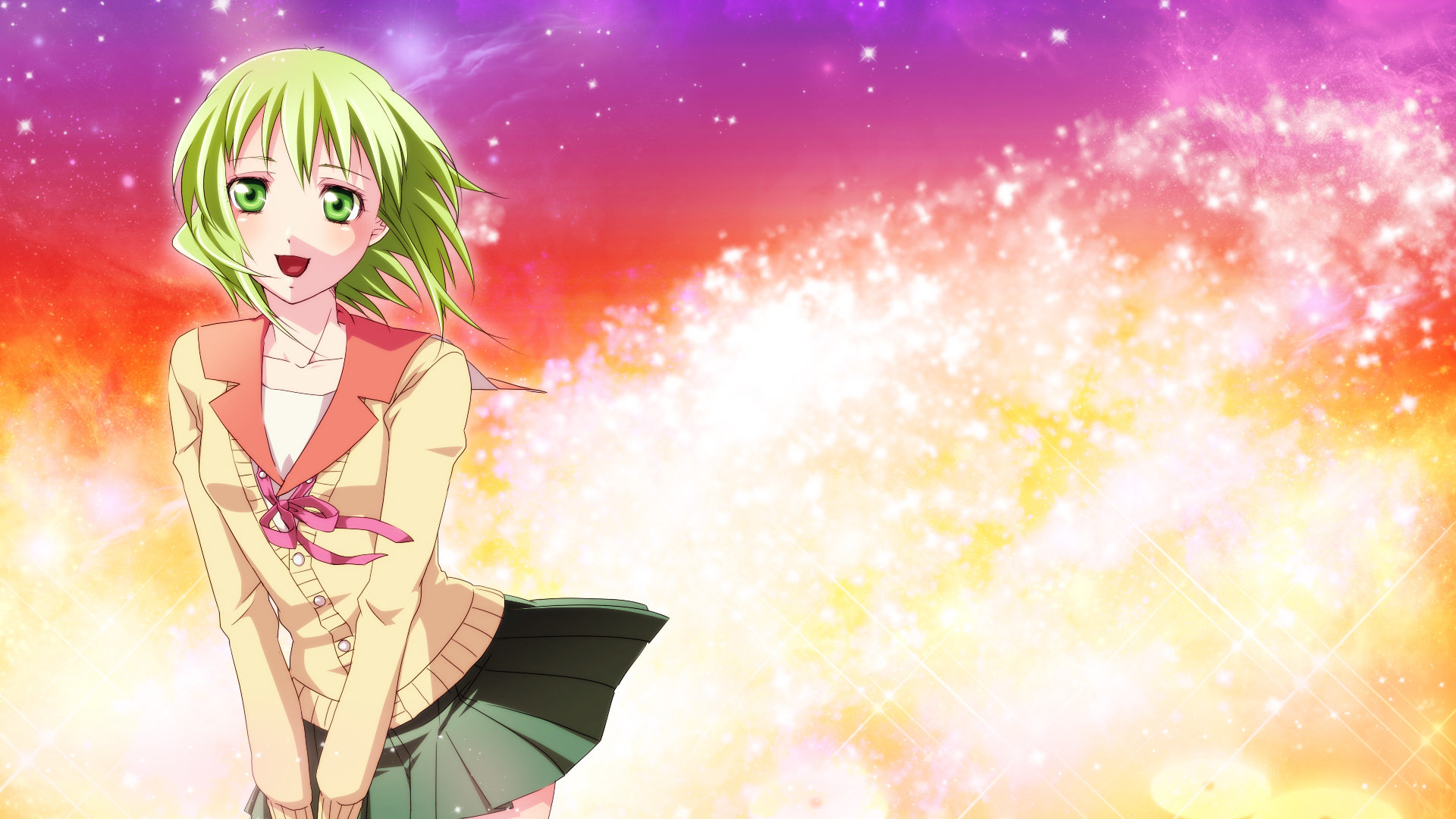 Free download GUMI (Vocaloid) wallpaper ID:6593 full hd 1920x1080 for PC