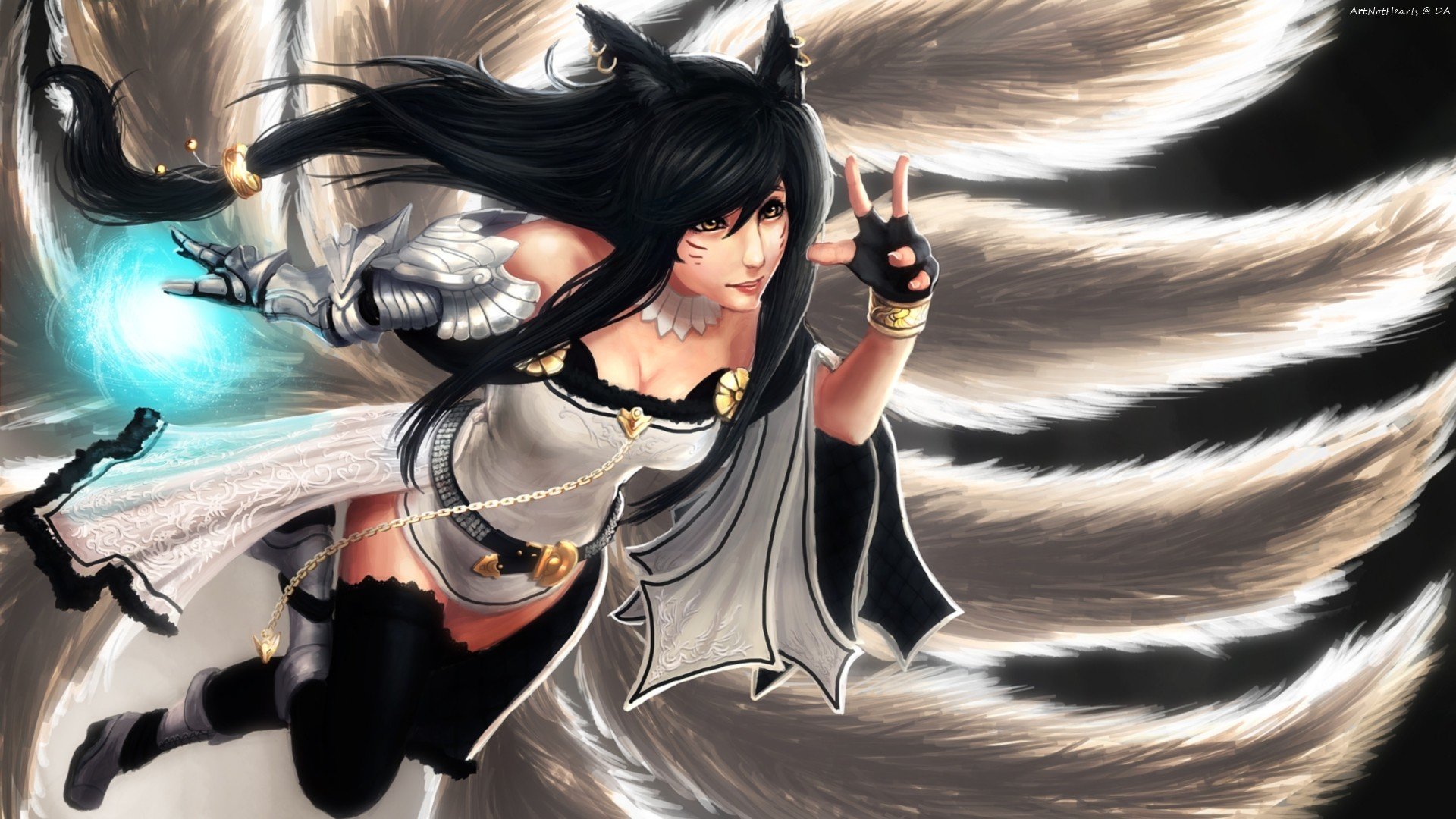 Free Ahri (League Of Legends) high quality background ID:170913 for hd 1080p PC