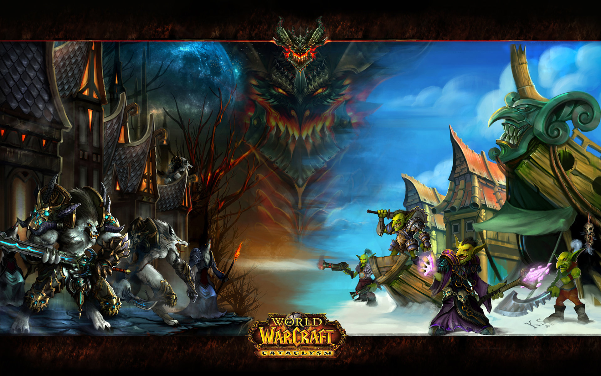 Free download World Of Warcraft: Cataclysm wallpaper ID:62541 hd 1920x1200 for PC