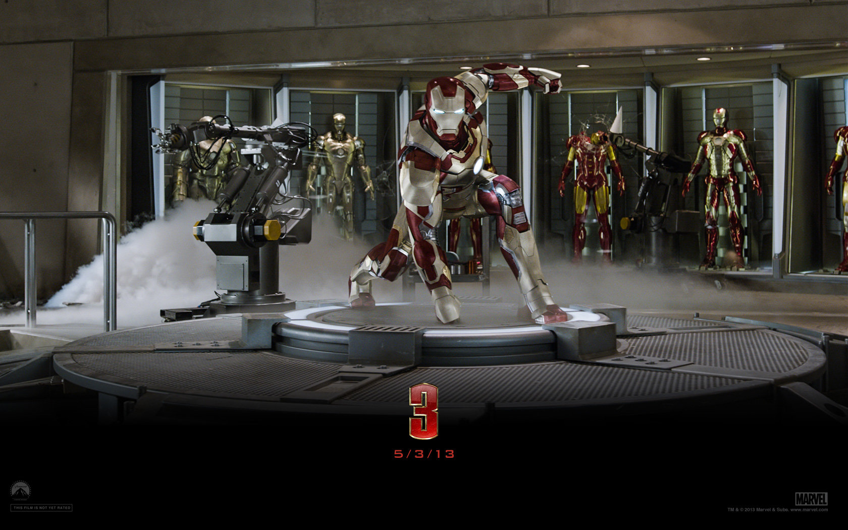 Download hd 1680x1050 Iron Man 3 desktop background ID:401014 for free
