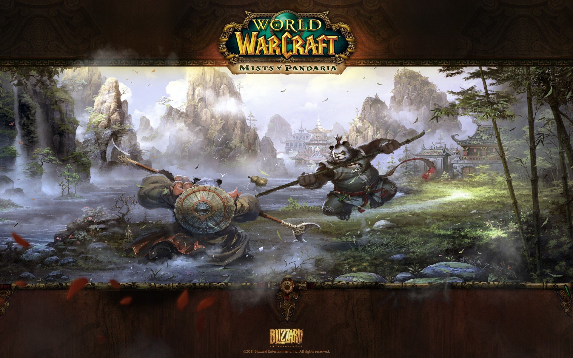 High resolution World Of Warcraft: Mists Of Pandaria hd 1920x1200 background ID:105652 for PC
